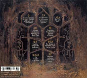 CD Inquisition: Invoking The Majestic Throne Of Satan LTD | DIGI 18252
