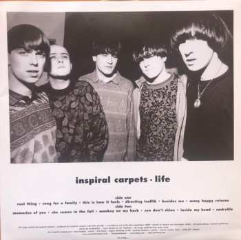 LP Inspiral Carpets: Life LTD | CLR 390136