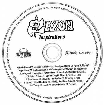 CD Saxon: Inspirations DIGI 18073