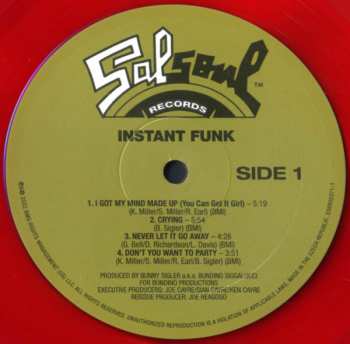 LP Instant Funk: Instant Funk LTD | CLR 425946