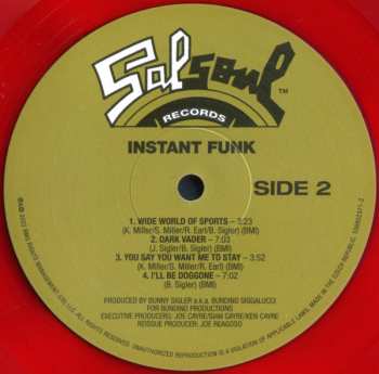 LP Instant Funk: Instant Funk LTD | CLR 425946