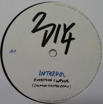 LP Interpol: Everything Is Wrong (Solomun Remix)  469029