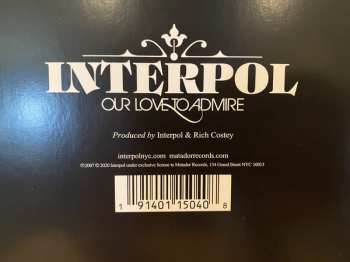 2LP Interpol: Our Love To Admire LTD | CLR 60816