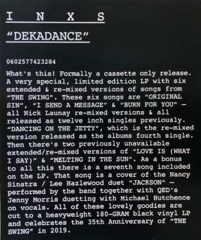 LP INXS: Dekadance LTD 330817