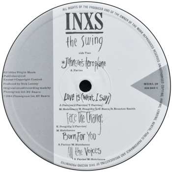 LP INXS: The Swing