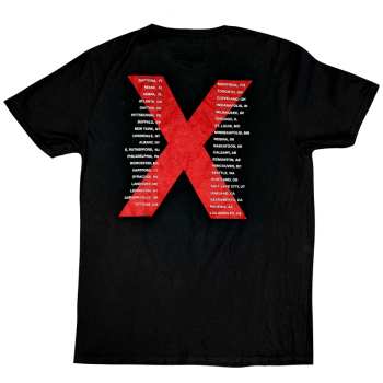 Merch INXS: Inxs Unisex T-shirt: Us Tour (back Print) (xx-large) XXL