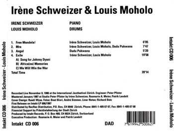 CD Irene Schweizer: Irène Schweizer & Louis Moholo 520980