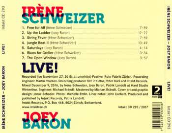 CD Irene Schweizer: Live! 105825