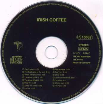 CD Irish Coffee: Irish Coffee 192103