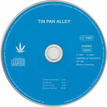 CD Irmin's Way: Tin Pan Alley   304634