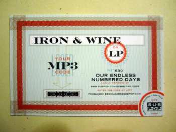 LP Iron And Wine: Our Endless Numbered Days 404102