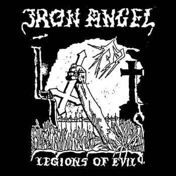 LP Iron Angel: Legions Of Evil Blood Red L 538559