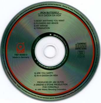 CD Iron Butterfly: In-A-Gadda-Da-Vida 17817