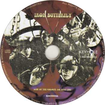 CD Iron Butterfly: Live At The Galaxy, LA, July 1967 451438