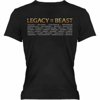 Merch Iron Maiden: Dámské Tričko Legacy Of The Beast Tour  L