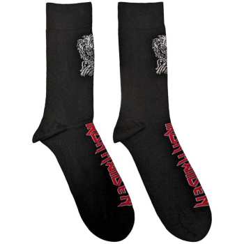 Merch Iron Maiden: Iron Maiden Unisex Ankle Socks: Killers Eddie (black) (uk Size 4 - 7) 36 - 42
