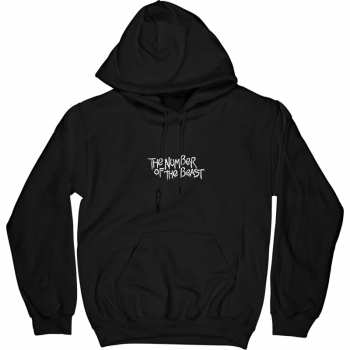 Merch Iron Maiden: Iron Maiden Unisex Pullover Hoodie: Number Of The Beast One Colour (back Print) (small) S