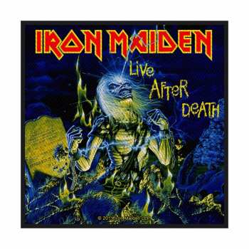 Merch Iron Maiden: Nášivka Live After Death 
