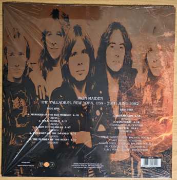 LP Iron Maiden: The Palladium, New York 1982 CLR | LTD