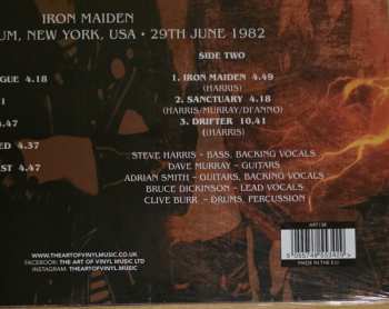 LP Iron Maiden: The Palladium, New York 1982 CLR | LTD