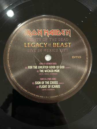 3LP Iron Maiden: Nights Of The Dead, Legacy Of The Beast: Live In Mexico City 539368