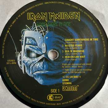 LP Iron Maiden: Somewhere In Time