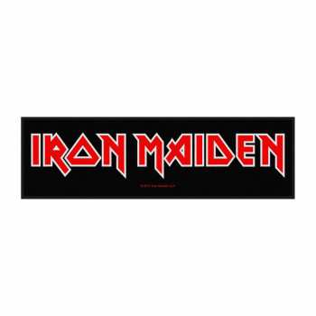 Merch Iron Maiden: Super Nášivka Logo Iron Maiden 