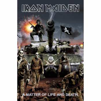 Merch Iron Maiden: Textilní Plakát A Matter Of Life And Death