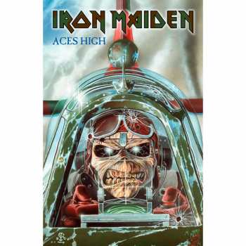 Merch Iron Maiden: Textilní Plakát Aces High