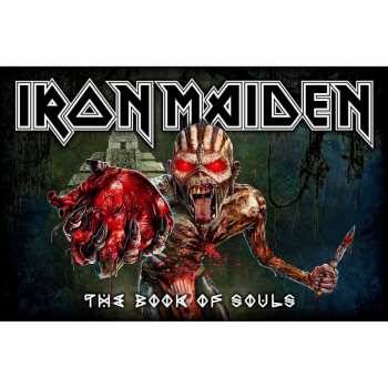 Merch Iron Maiden: Textilní Plakát Book Of Souls