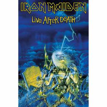 Merch Iron Maiden: Textilní Plakát Live After Death