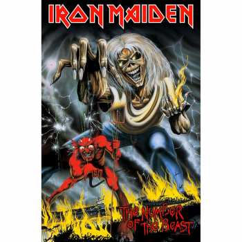 Merch Iron Maiden: Textilní Plakát Number Of The Beast