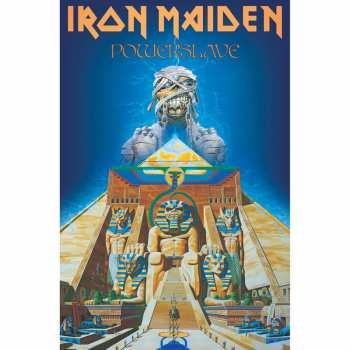 Merch Iron Maiden: Textilní Plakát Powerslave