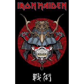 Merch Iron Maiden: Textilní Plakát Senjutsu Samurai Eddie