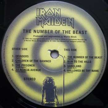 LP Iron Maiden: The Number Of The Beast LTD 25832
