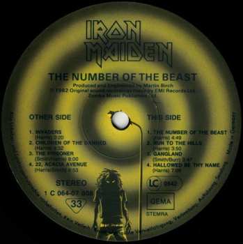 LP Iron Maiden: The Number Of The Beast 508270