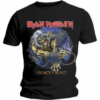 Merch Iron Maiden: Tričko Eddie Chained Legacy  M