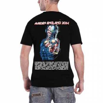 Merch Iron Maiden: Tričko England 2014 Tour  L