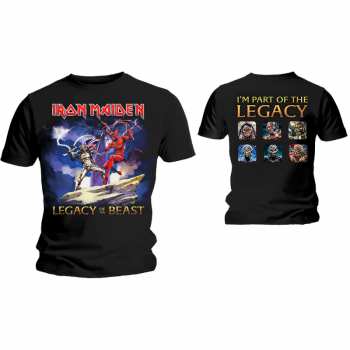 Merch Iron Maiden: Tričko Legacy Beast Fight  XXL