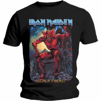 Merch Iron Maiden: Tričko Legacy Of The Beast 2 Devil  XXL