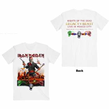 Merch Iron Maiden: Tričko Legacy Of The Beast Live In Mexico City  M