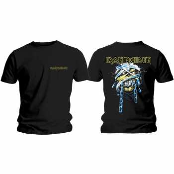 Merch Iron Maiden: Tričko Powerslave Head & Logo Iron Maiden  S