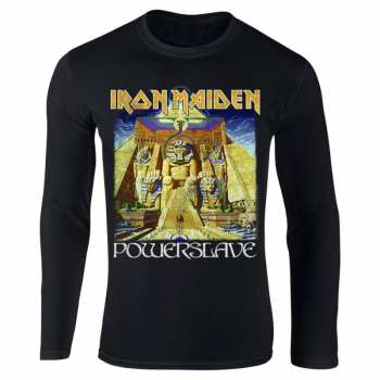 Merch Iron Maiden: Tričko S Dlouhým Rukávem Powerslave