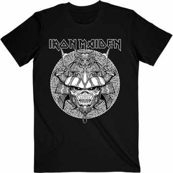 Merch Iron Maiden: Tričko Senjutsu Samurai Graphic White  XXL