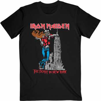 Merch Iron Maiden: Tričko The Beast In New York  L
