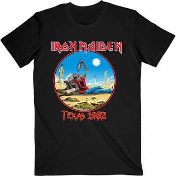 Merch Iron Maiden: Tričko The Beast Tames Texas  M