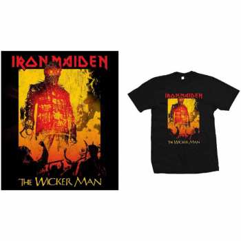 Merch Iron Maiden: Tričko The Wicker Man Fire  L
