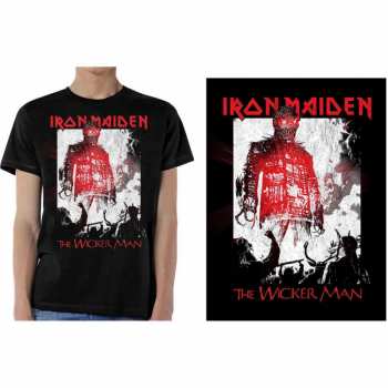 Merch Iron Maiden: Tričko The Wicker Man Smoke  XXL
