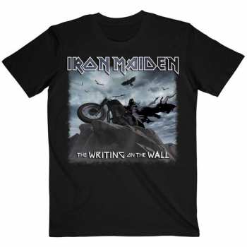 Merch Iron Maiden: Tričko The Writing On The Wall Single Cover XXL