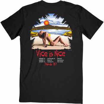 Merch Iron Maiden: Tričko Vice Is Nice  S